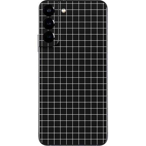 Black Grid Galaxy S22 Plus Skin